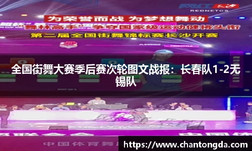 全国街舞大赛季后赛次轮图文战报：长春队1-2无锡队